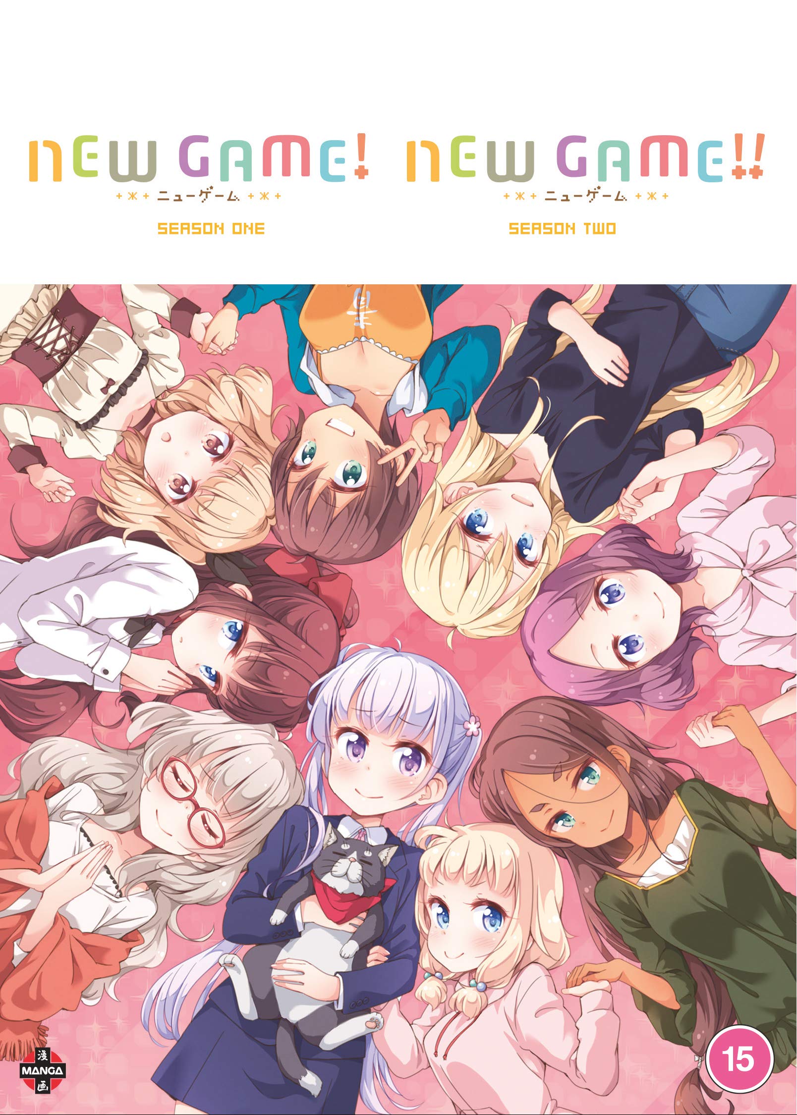 NEW GAME! + NEW GAME!! Anime Complete Seasons 1-2 DVD Set - Perfect for Anime Fans & Collectors - Great for Binge Watching & Gift Giving