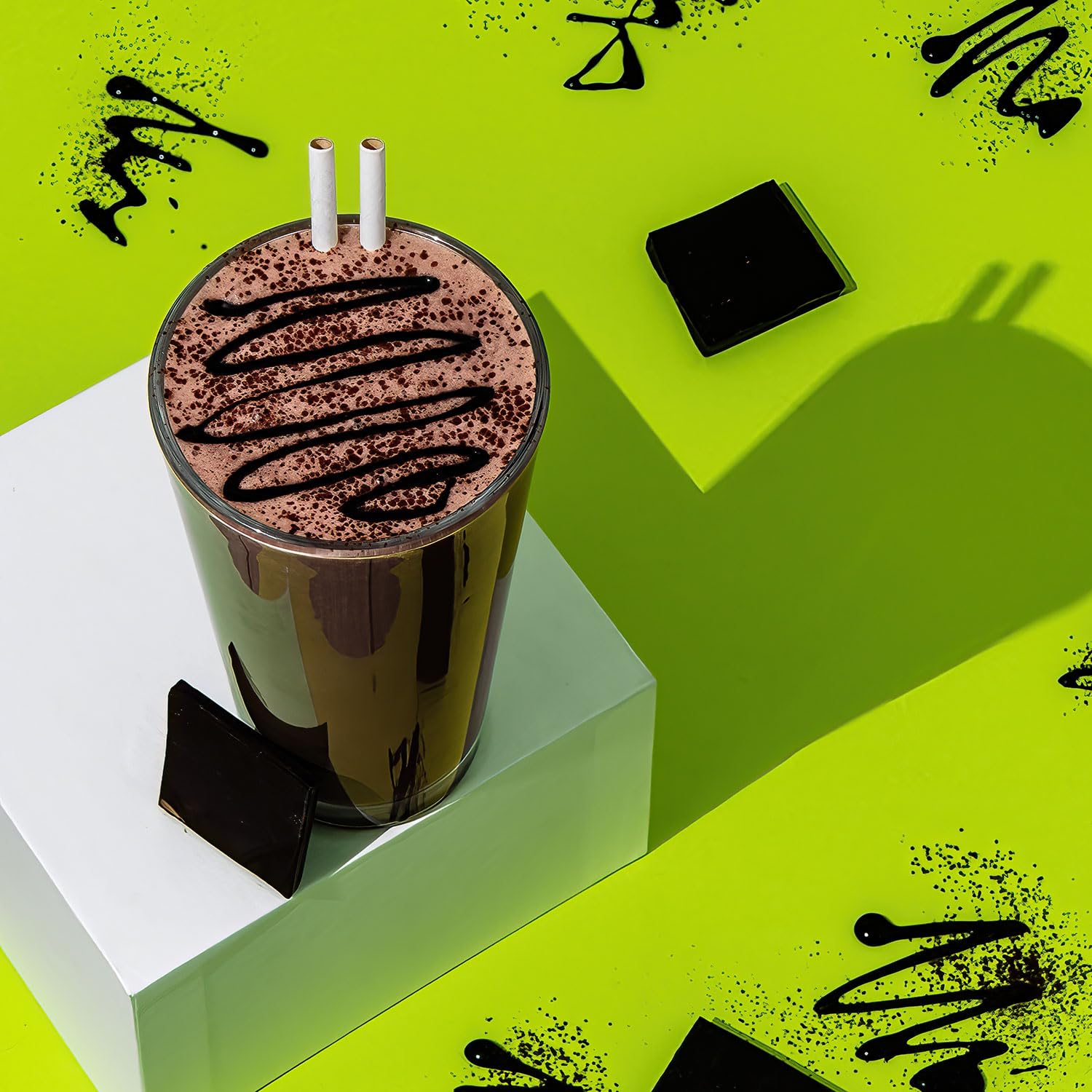 Keto Chow Chocolate Core (with Stevia) - Low Carb Keto Meal Replacement Shake Powder - Nutritionally Complete Protein Shake - Dairy Free & Delicious - 21 Meal Serving - Perfect for Weight Loss, Busy Lifestyles & On-the-Go Nutrition