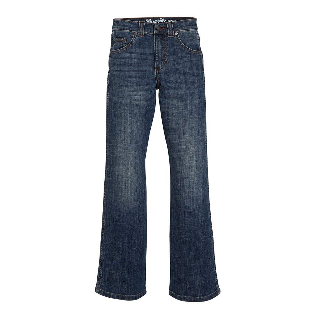 Wrangler Boys' Retro Relaxed Fit Boot Cut Jeans - Classic Denim Pants for Kids | Comfortable & Stylish for School, Play & Everyday Wear