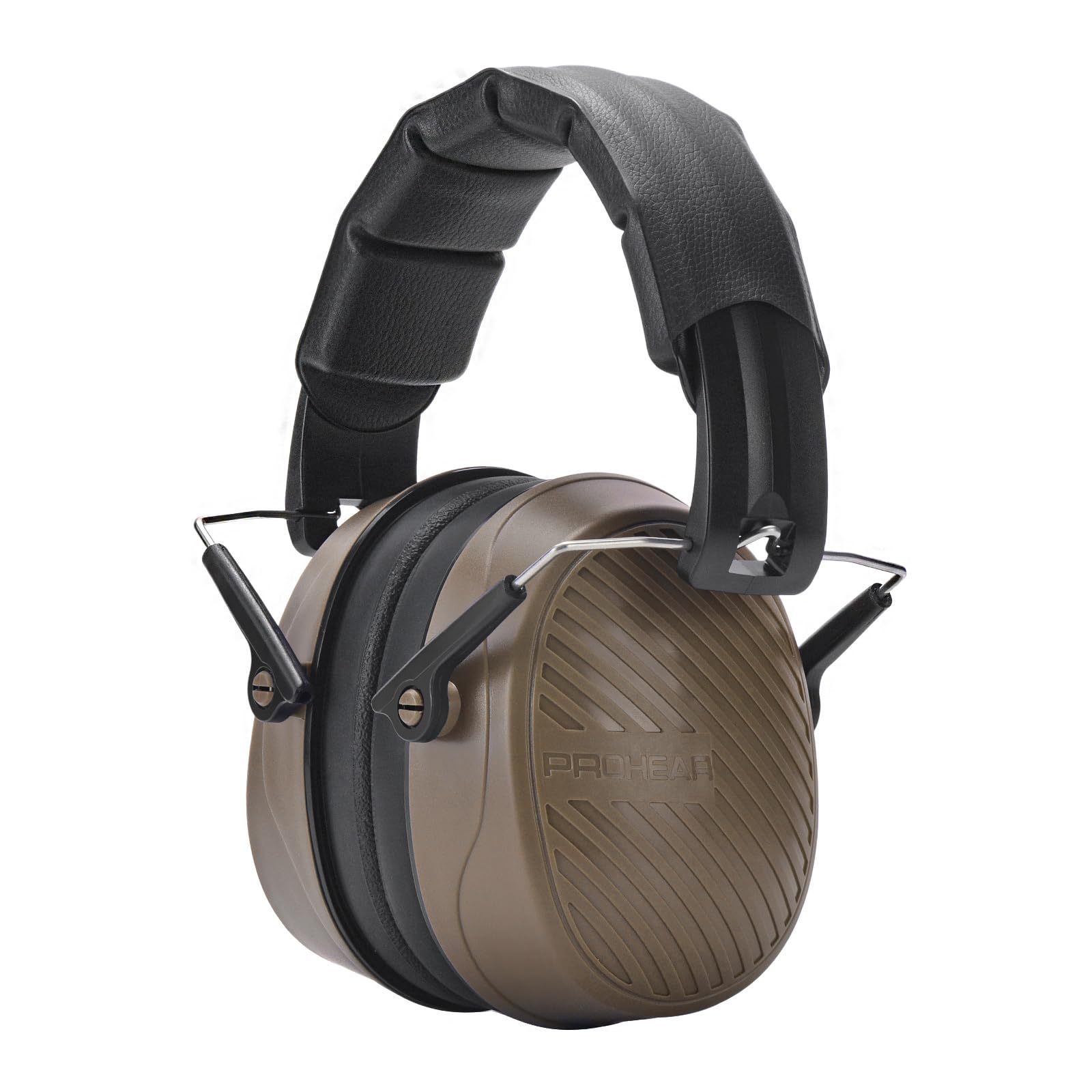 PROHEAR 038 Noise Cancelling Safety Earmuffs - 28dB Hearing Protection for Shooting, Construction & Power Tools - Compact Foldable Headphones for Mowing, Woodworking & DIY Projects - Comfortable Ear Defenders for Outdoor Work & Home Use