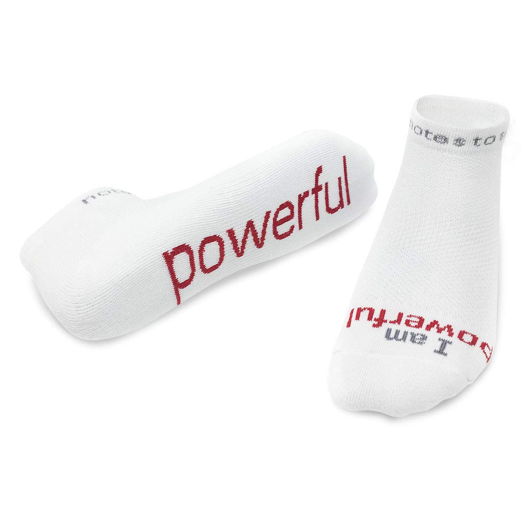 Notes to Self Socks - Motivational & Inspirational Socks for Kids, Boys & Girls with Daily Positive Affirmations - Perfect for School, Gifts & Confidence Boosting