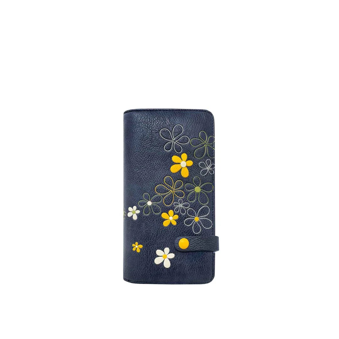 Espe Daisy Clutch Wallet - Stylish Crossbody Phone Purse for Women, RFID Blocking Card Holder with Wristlet Strap (Perfect for Parties, Shopping & Travel)