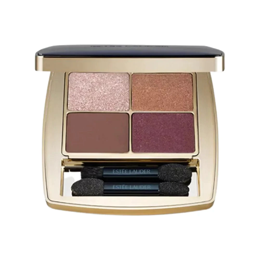 Estee Lauder Pure Color Envy Luxe Eyeshadow Quad - 4 Highly Pigmented Matte & Shimmer Eyeshadows for Day to Night Makeup Looks | Perfect for Parties, Weddings & Special Occasions