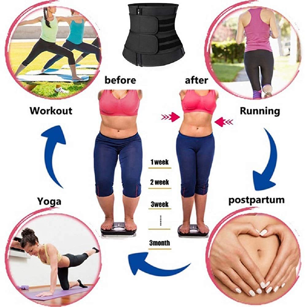 Best Waist Trainer for Women - Slimming Corset Belt for Weight Loss & Body Shaping - Perfect for Workouts, Postpartum Recovery & Everyday Wear