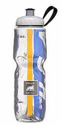 Polar Bottle Team Sport 24oz (710mL) Insulated Water Bottle - BPA Free, Leak Proof, Durable for Cycling, Running, Gym & Outdoor Activities