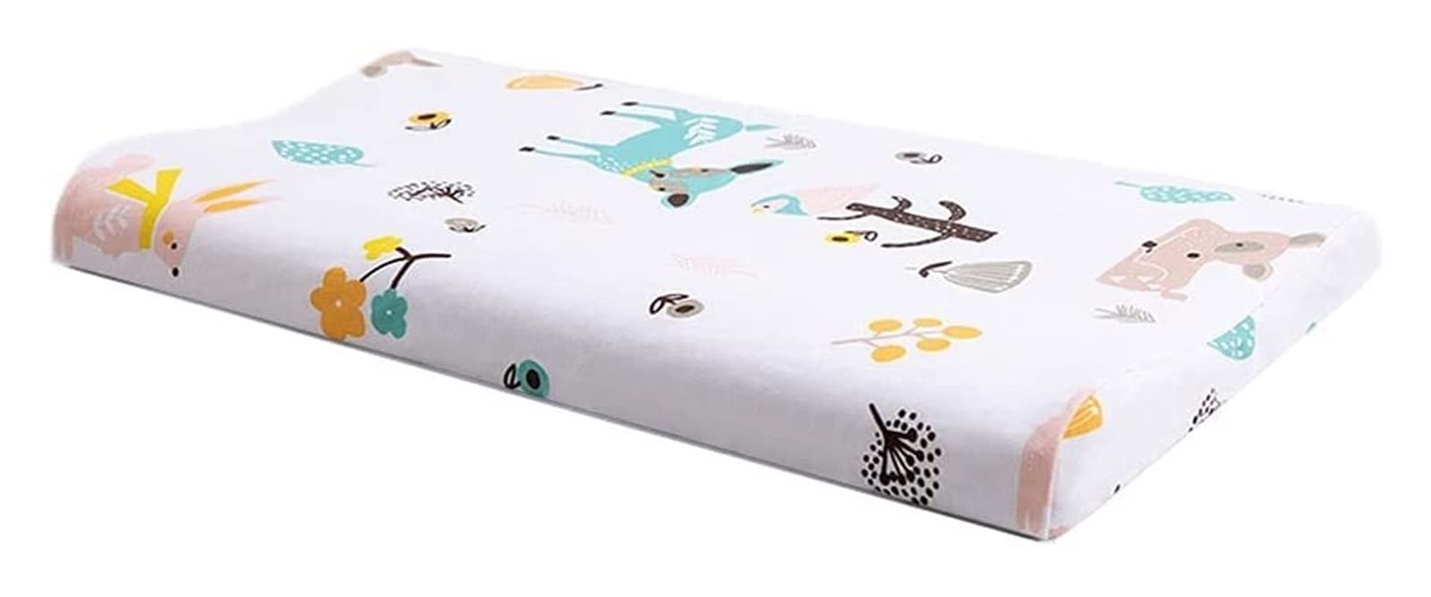 HAOKTSB Latex Pillow for Double Bed - Super Soft & Breathable, Relieves Neck & Shoulder Pain, Highly Elastic - Perfect for Side Sleepers & Back Pain Relief (Color C)