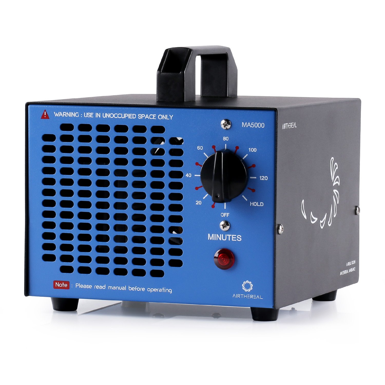 Airthereal MA5000 & MA10K-PRODIGI Ozone Generator Bundle - High Capacity O3 Machine for Odor Elimination | Home, Car, and Pet Odor Removal | Commercial & Residential Use