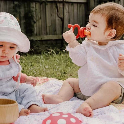 Silicone Baby Food Feeder Pouch - BPA-Free Reusable Fresh Fruit & Vegetable Feeder for Infants - Perfect for Teething, Snacking & On-the-Go Feeding
