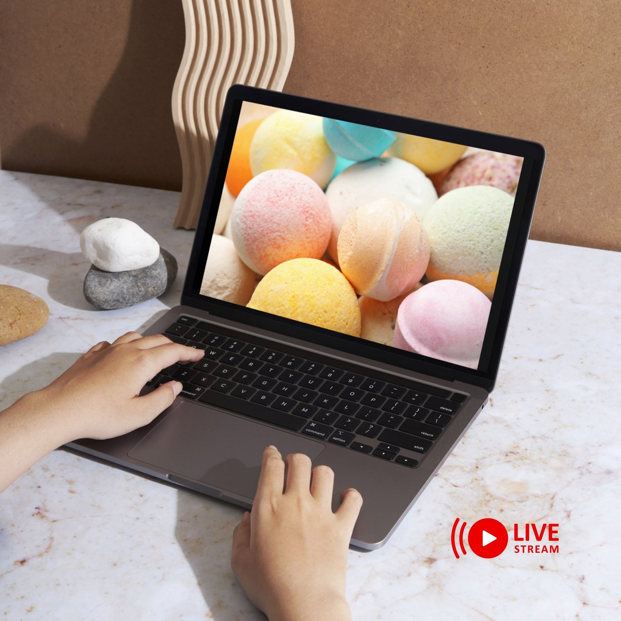Live Online Bath Bomb Making Class - DIY Spa & Gift Ideas for Relaxation & Self-Care at Home