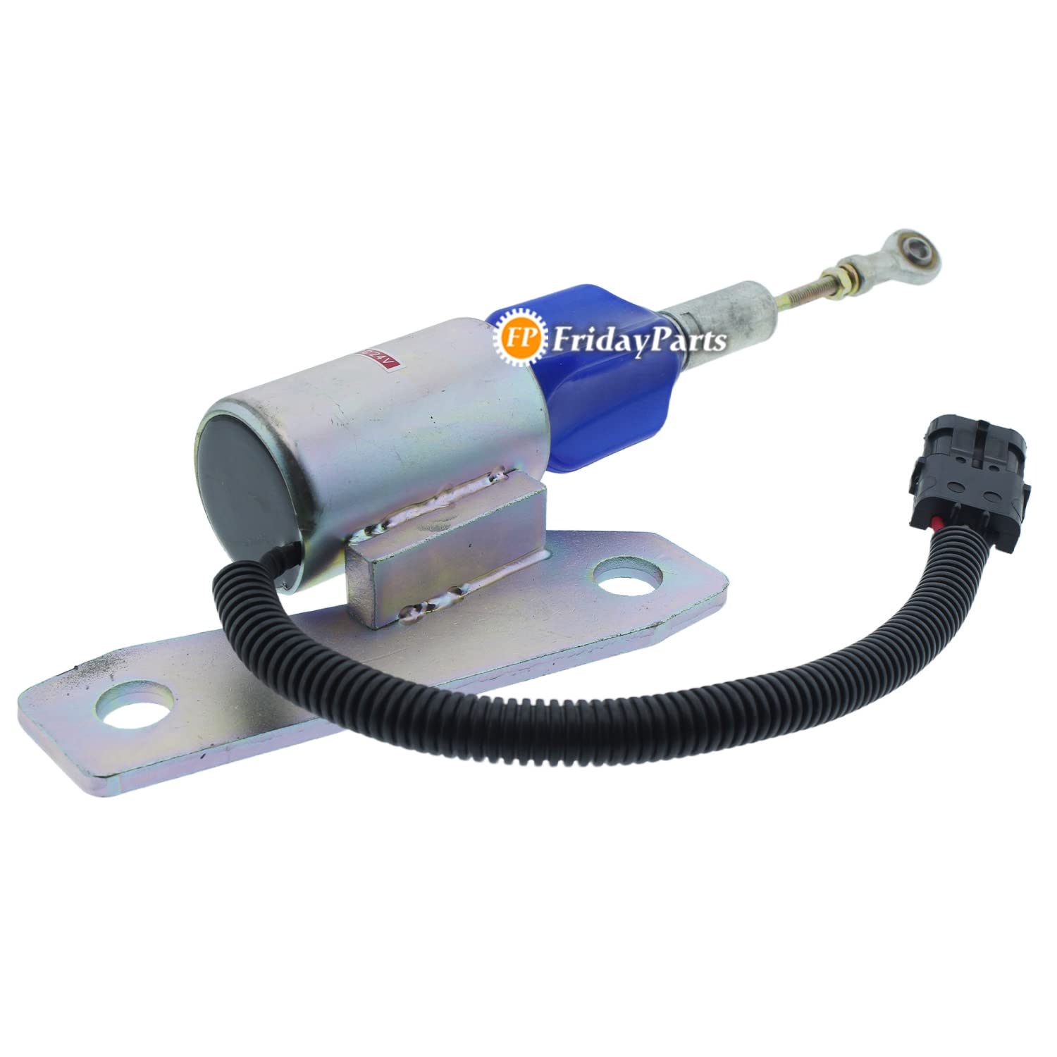 FridayParts 24V Shut Off Solenoid Valve 3967020 SA-5031-24 Compatible with Cummins Engines - Perfect for Diesel Truck, Marine and Industrial Equipment Repairs