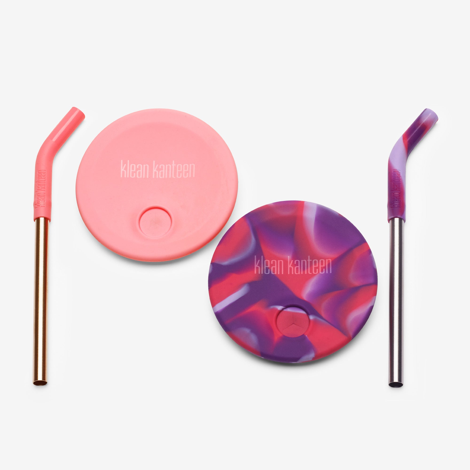 2 Pack Kids' Straw Lids for Cups | BPA-Free Spill-Proof Drinking Lids | Perfect for School Lunches, Travel & Toddler Sippy Cups