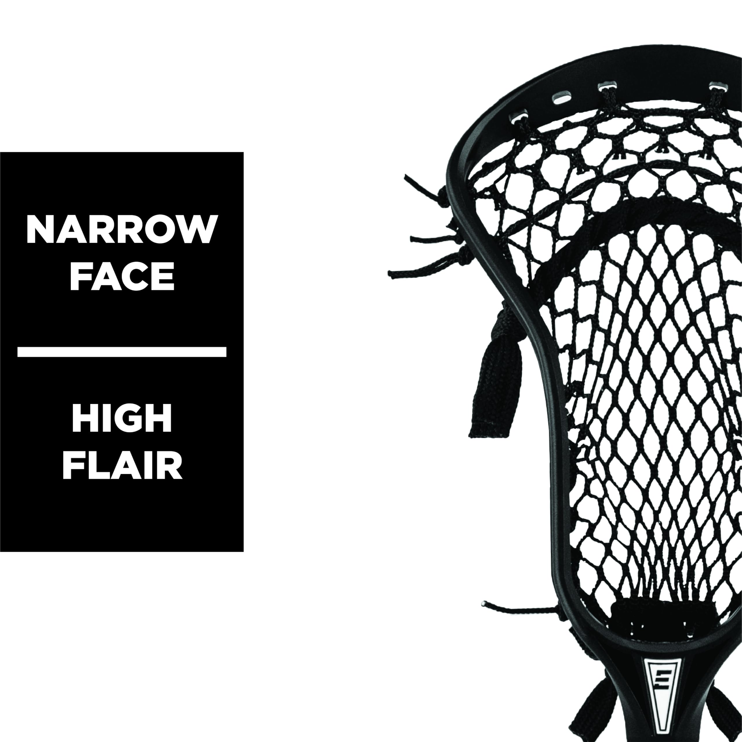 Epoch Strung Lacrosse Head Integra Z-One - High Performance Lacrosse Stick Head for Men & Women | Perfect for Offensive Players, Training & Competitive Games