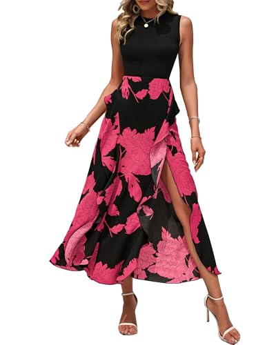 Big Floral Rose Red
