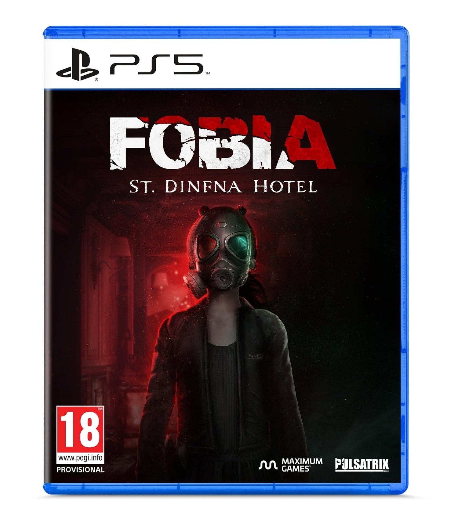 FOBIA: St. Dinfna Hotel Horror Game for PS5 - Survival Horror Adventure with Psychological Thrills | Perfect for Halloween Gaming & Late Night Scares