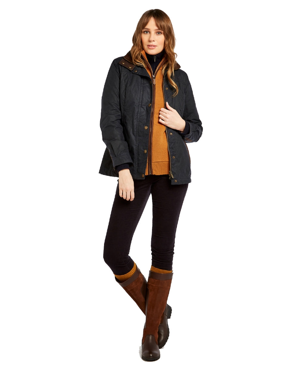 Dubarry Mountrath Waxed Jacket - Waterproof & Windproof Outdoor Coat for Men - Perfect for Hiking, Fishing & Countryside Adventures