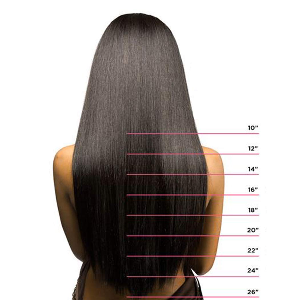 Premium 8-Piece Clip-In Human Hair Extensions - Medium Brown (#4) 14