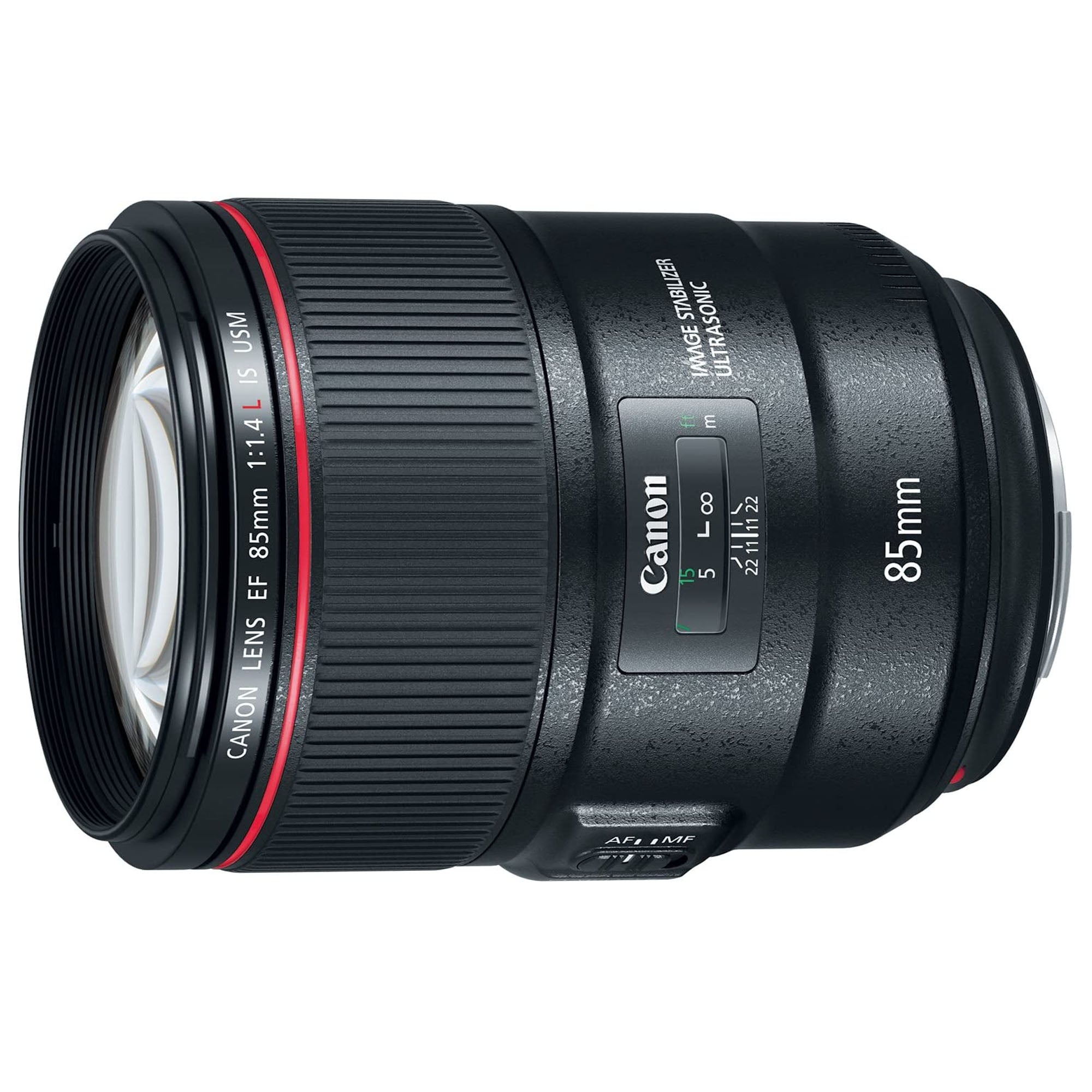 Canon EF 85mm f/1.4L IS USM Professional Portrait Lens with Bundle - Includes Backpack, Filter Kit, SanDisk 32GB SD Card - Perfect for Wedding Photography, Studio Portraits & Low Light Shooting