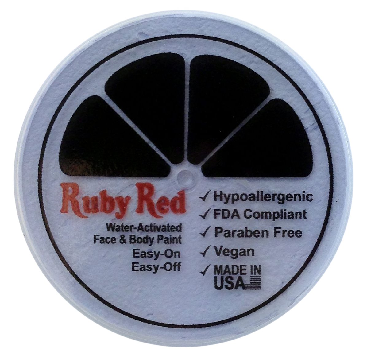 Ruby Red Professional Face Paint - 75ML (2.5oz) for Halloween, Cosplay & Body Art | Non-Toxic, Vibrant & Long-Lasting | Perfect for Parties, Festivals & Costume Makeup