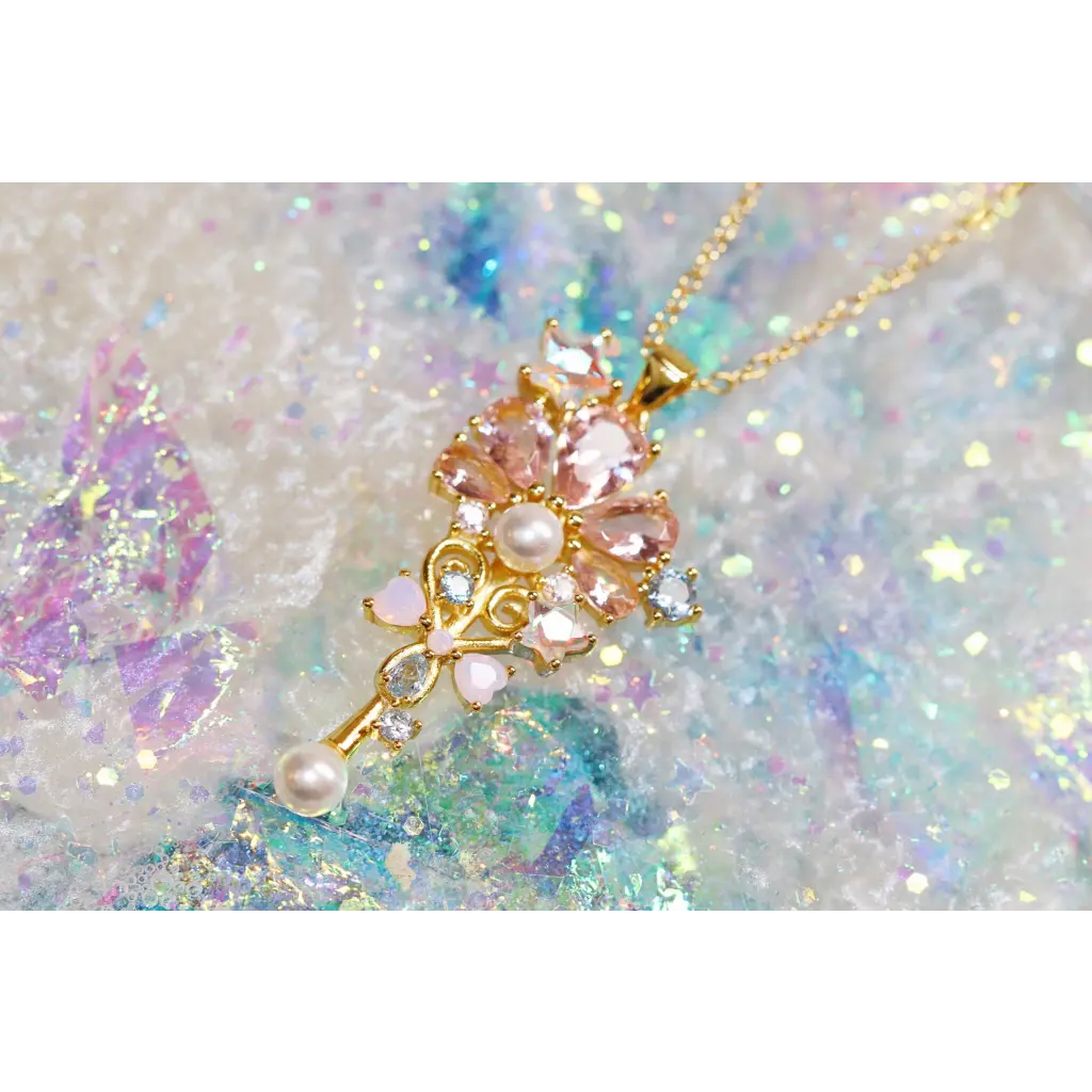 Elegant Maisie Pendant Necklace for Women - Dainty Gold Layered Chain Jewelry Gift for Her - Perfect for Date Nights, Weddings & Special Occasions