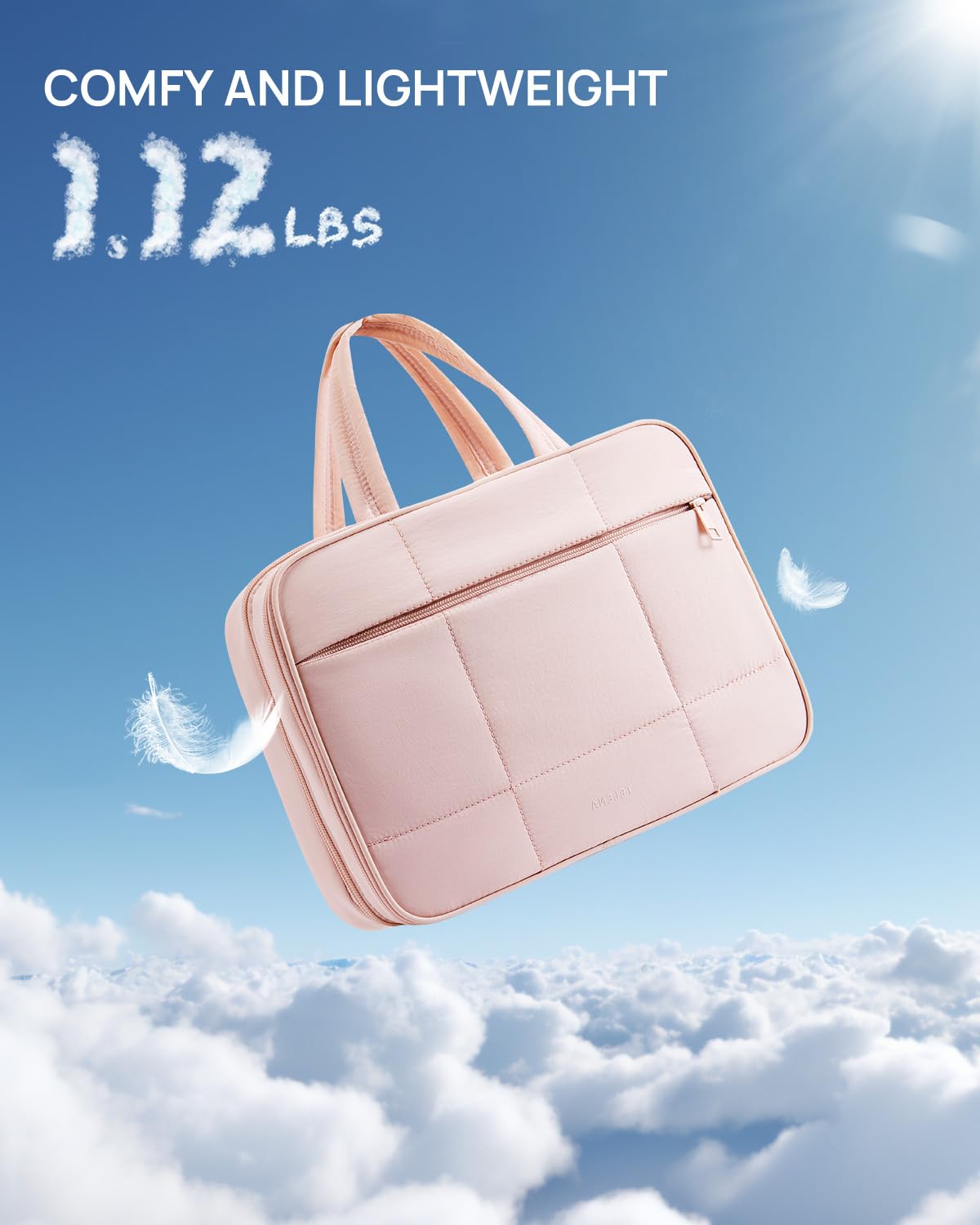 Telena Travel Toiletry Bag with Jewelry Organizer for Women - Waterproof Hanging Makeup Cosmetic Bag for Toiletries & Accessories - Perfect for Vacation, Business Trips & Gym Essentials Organization