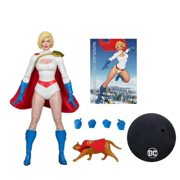Power Girl Reborn DC McFarlane Collector Edition #31 Action Figure - Premium Collectible Toy for DC Comics Fans & Display for Home/Office