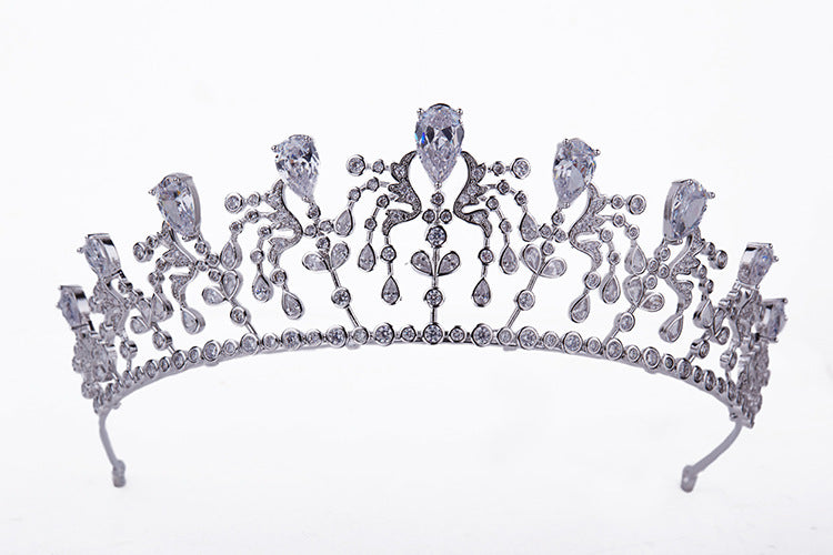 Chaumet Bourbon Parma Tiara - European Royal Style Wedding Crown Replica CH10081 | Bridal Accessories for Weddings, Prom & Special Occasions