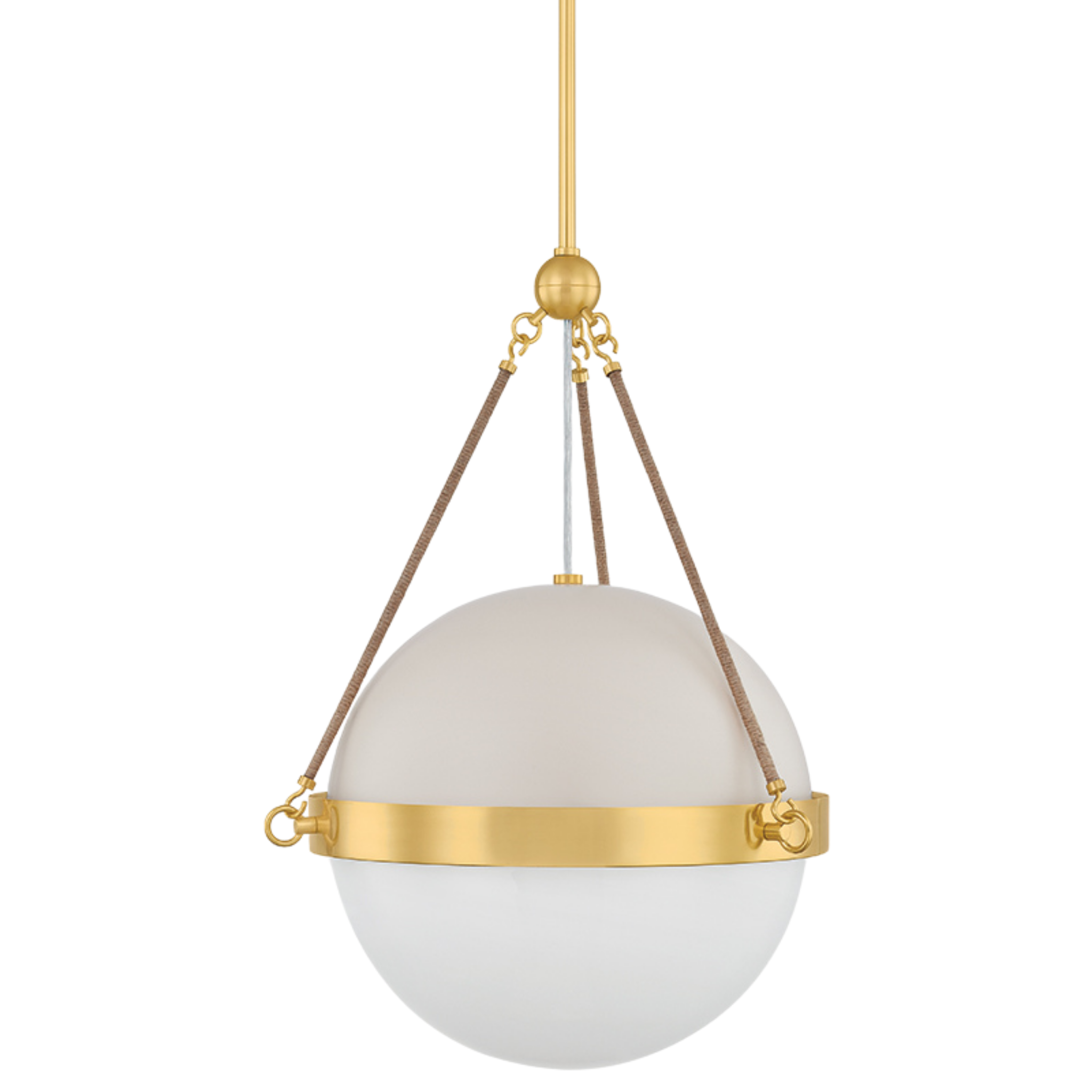 Modern Abbie Pendant Light - Elegant Hanging Ceiling Fixture for Dining Room, Kitchen Island & Bedroom Lighting | Dimmable LED Chandelier