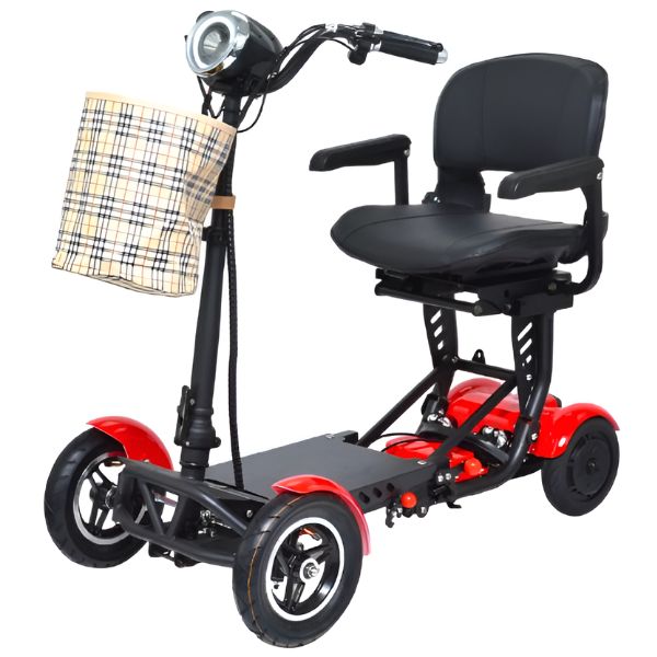ComfyGo MS 3000 Foldable Mobility Scooter for Adults - Lightweight Electric Wheelchair with Long Battery Life - Perfect for Travel, Shopping & Outdoor Activities