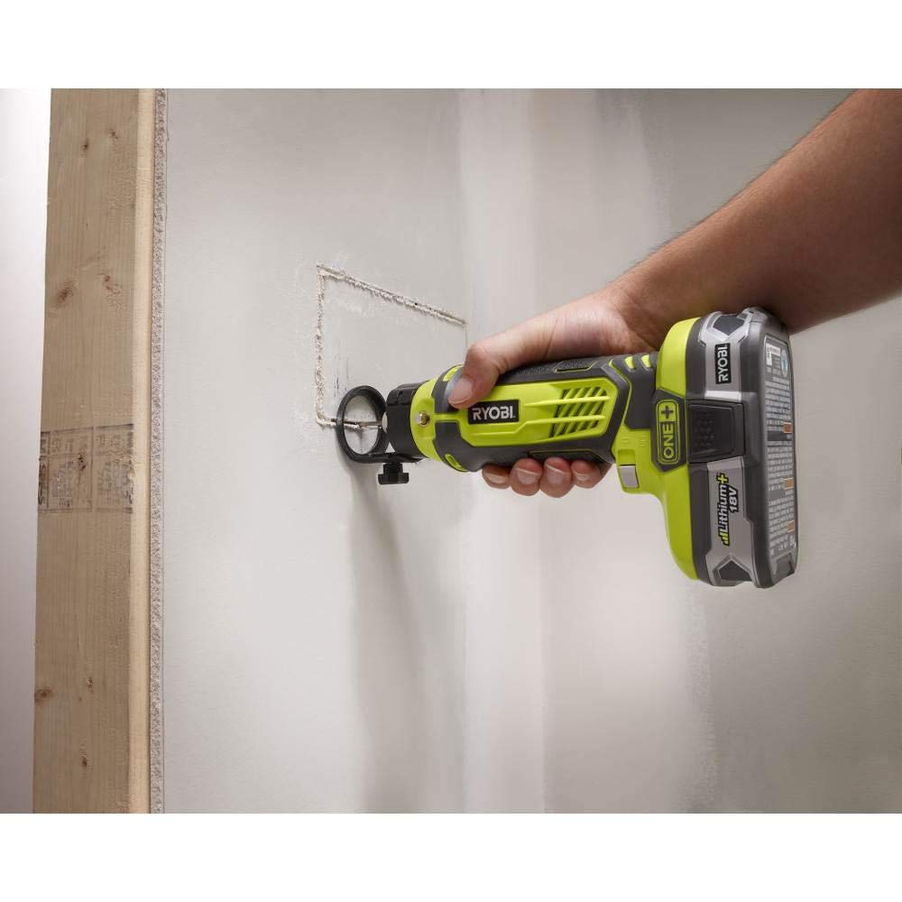 RYOBI P531-P163 18V ONE+ Cordless Rotary Speed Saw with 2.0Ah Battery & Charger Kit - Perfect for DIY Projects, Woodworking, and Home Renovations