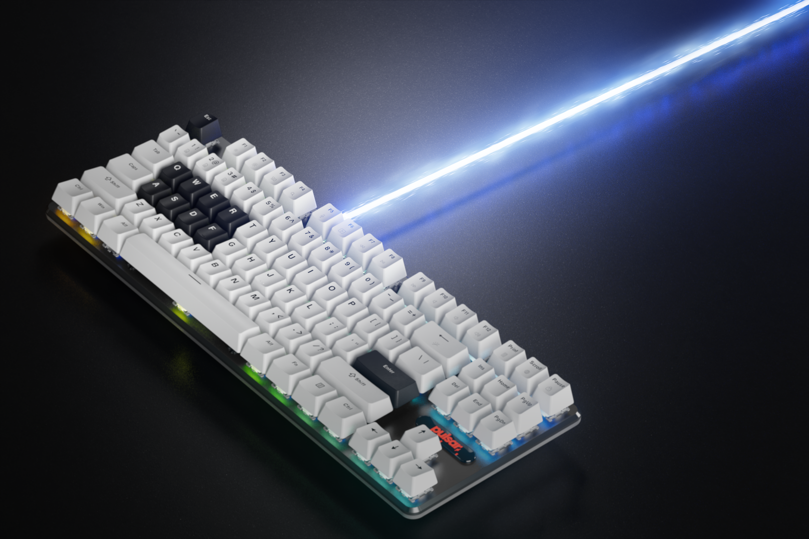 Pulsar PCMK 2 HE TKL Magnetic Hall Effect Rapid Trigger Gaming Keyboard - Perfect for Esports, Competitive Gaming & Fast Typing