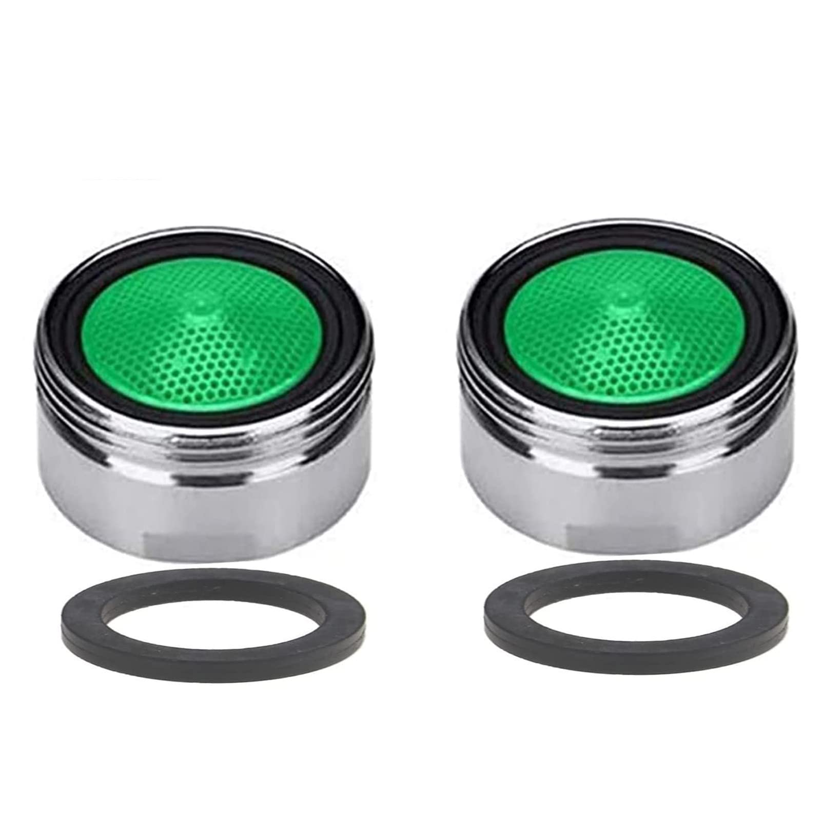 24mm Faucet Aerator Nozzle with Regulator - 2-Piece Tap Bubbler Mixing Cartridge Set for Water Saving & Smooth Flow | Perfect for Kitchen Sink, Bathroom Faucet and RV Water Conservation