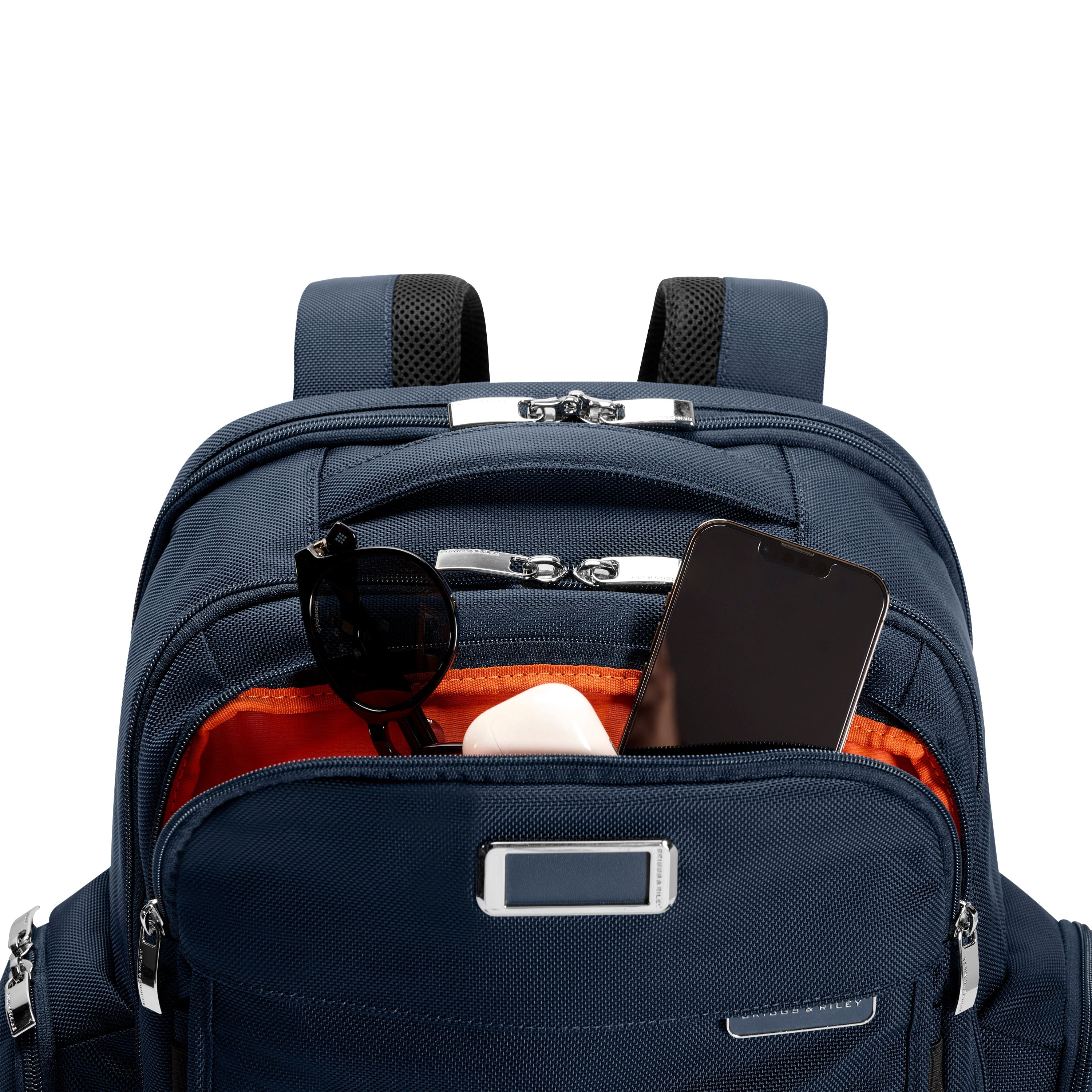 Briggs & Riley Baseline Traveler Backpack - Durable Laptop Backpack for Business & Travel - Perfect for Commuting, Work & Airplane Carry-On
