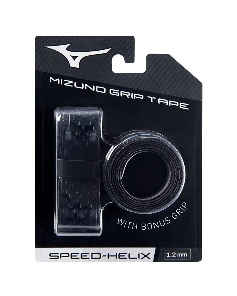 Mizuno Speed Helix Bat Grip Tape - 2 Pack | Non-Slip Baseball & Softball Batting Grip | Enhanced Comfort & Control for Baseball Players & Softball Athletes | Perfect for Training & Games