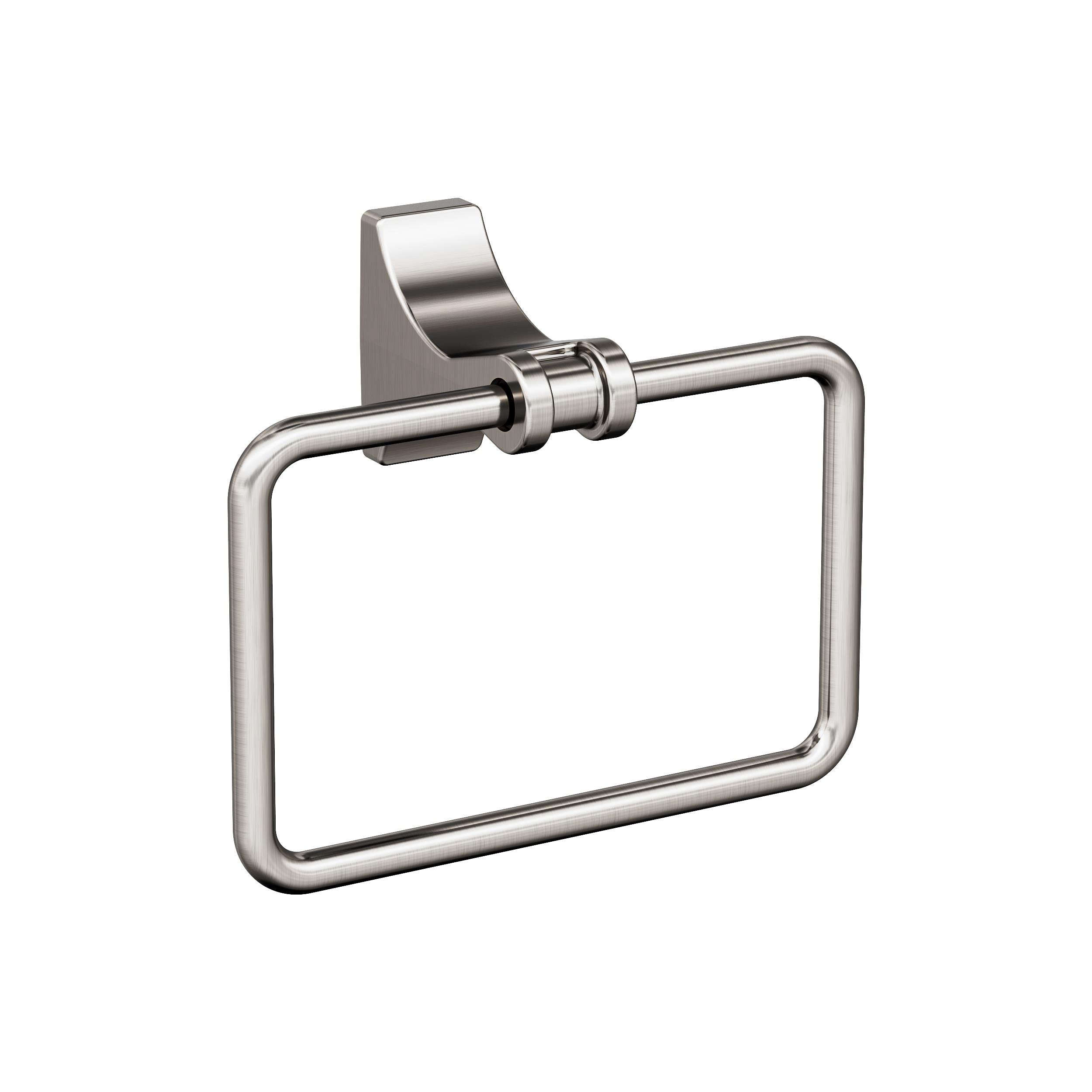 Brushed Nickel Towel Ring - 5.25