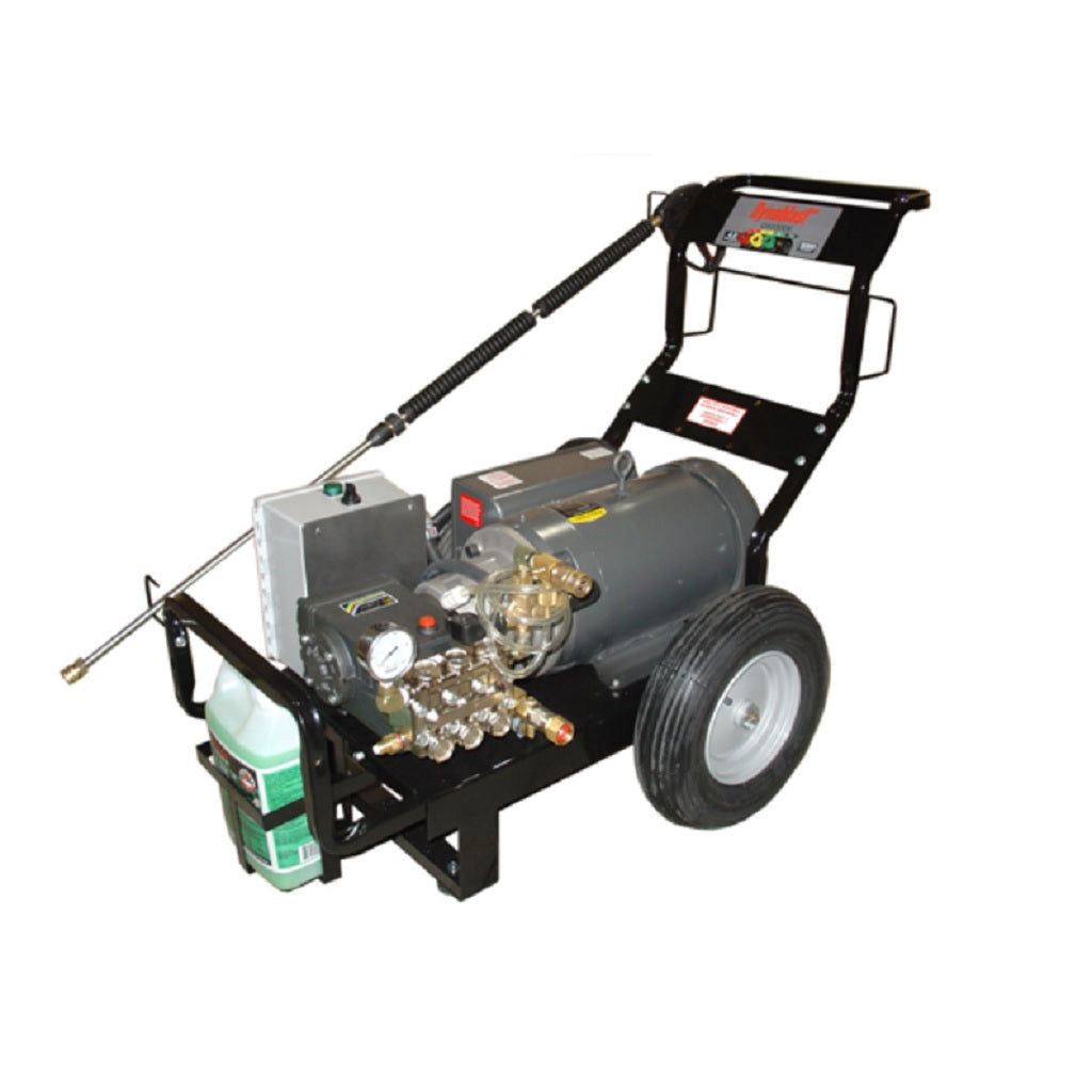 Dynablast 575V 3000 PSI 5.0 GPM Industrial Three-Phase Electric Pressure Washer with Time Delay Shutdown - Model C5030DET3D - Ideal for Heavy-Duty Cleaning in Warehouses, Factories, and Construction Sites