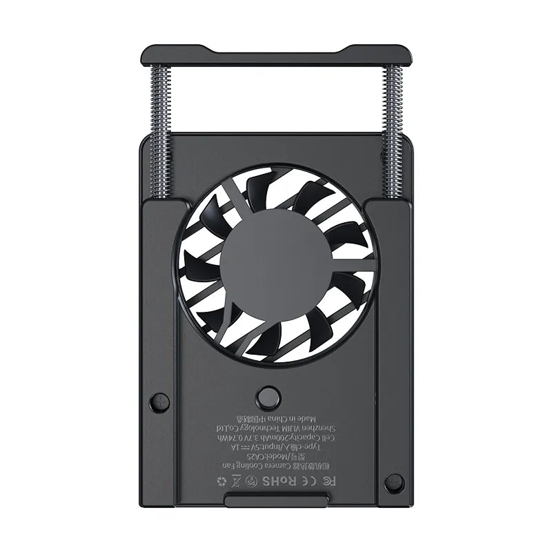 Ulanzi Upgraded Camera Cooling Fan for Sony Canon FUJIFILM Nikon DSLR - Professional Photography Gear for Outdoor Shooting & Video Recording