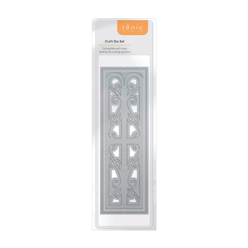 Tonic Studios Silhouette Window Die Set 4394E - Precision Crafting Die Cuts for Scrapbooking, Card Making & DIY Home Decor Projects