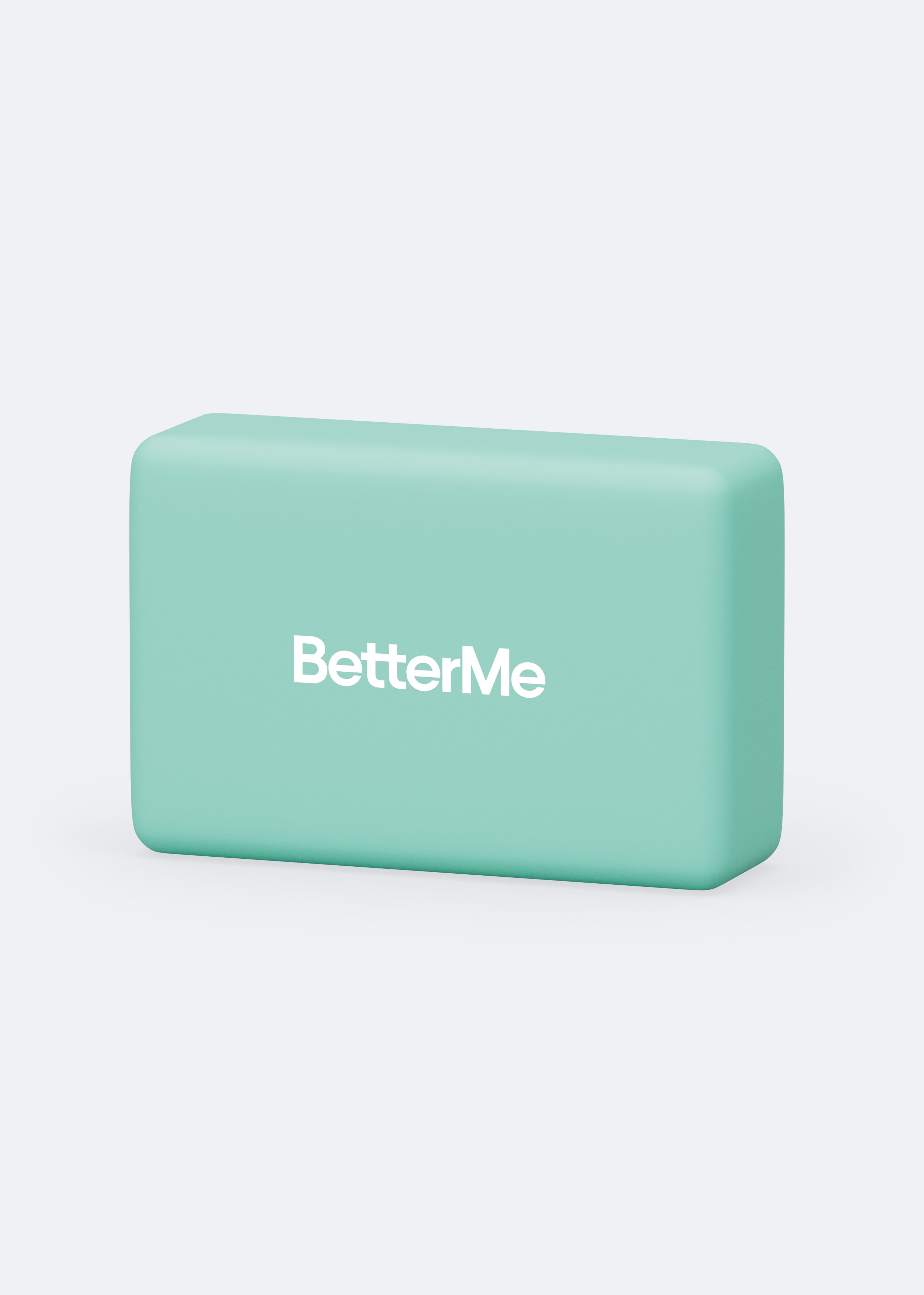 Premium Soft Yoga Block - Mint Green for Support & Balance - Ideal for Yoga, Pilates & Stretching Exercises