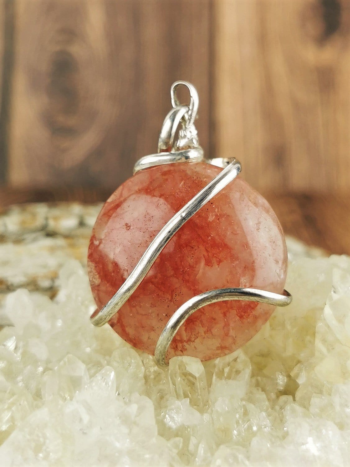 Assorted Spiral Wrapped Pendants - Handmade Boho Jewelry for Women, Unique Necklace Charms - Perfect for Layering, Gifts & Everyday Wear