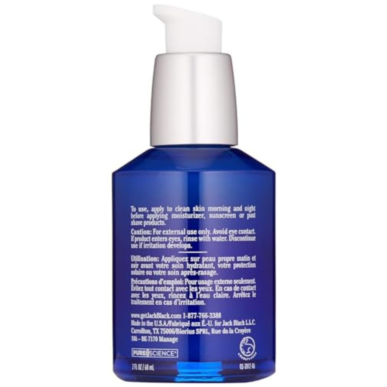 Jack Black Protein Booster Anti-Aging Face Serum for Men - ProSeries Age Control with Peptides & Antioxidants | Men's Skincare Treatment for Wrinkles & Fine Lines | Daily Hydration & Skin Repair