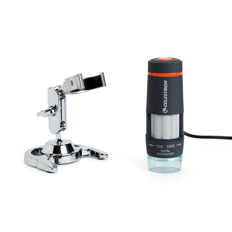Celestron 44302 Deluxe Handheld Digital Microscope with 2MP Camera - Perfect for Coin Collecting, Jewelry Inspection & Science Education