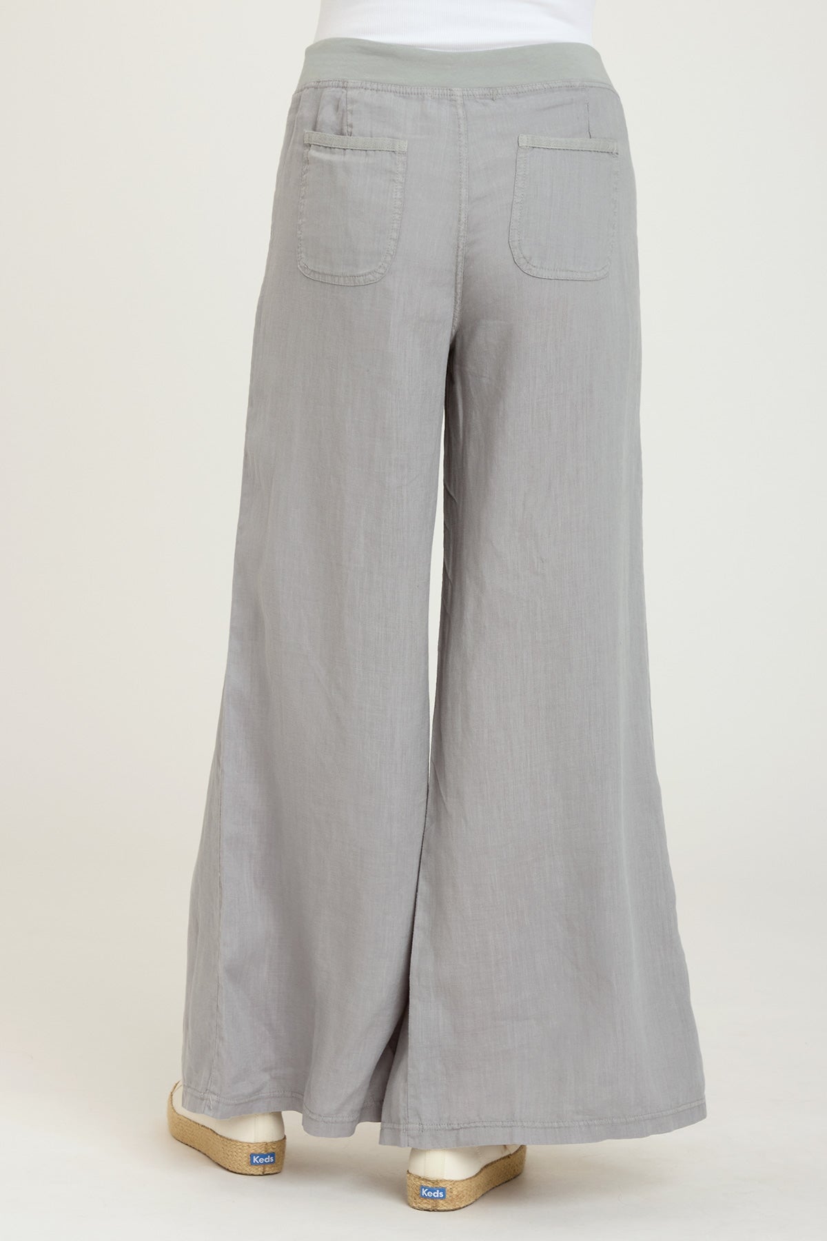 Zorba Linen Wide Leg Pants for Women - Breathable High Waisted Palazzo Trousers - Perfect for Summer, Beach, Yoga & Boho Fashion