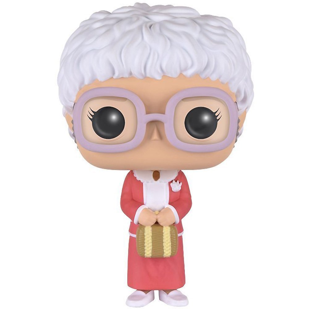 Funko Pop! Vinyl Figure - The Golden Girls Sophia with Pop Protector Case | Collectible TV Show Merchandise for Display & Gifts