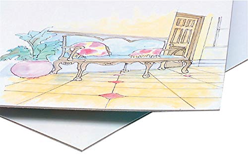 Crescent 405135 Professional Grade Cold Press Illustration Board - 14-Ply Medium-Weight, 30