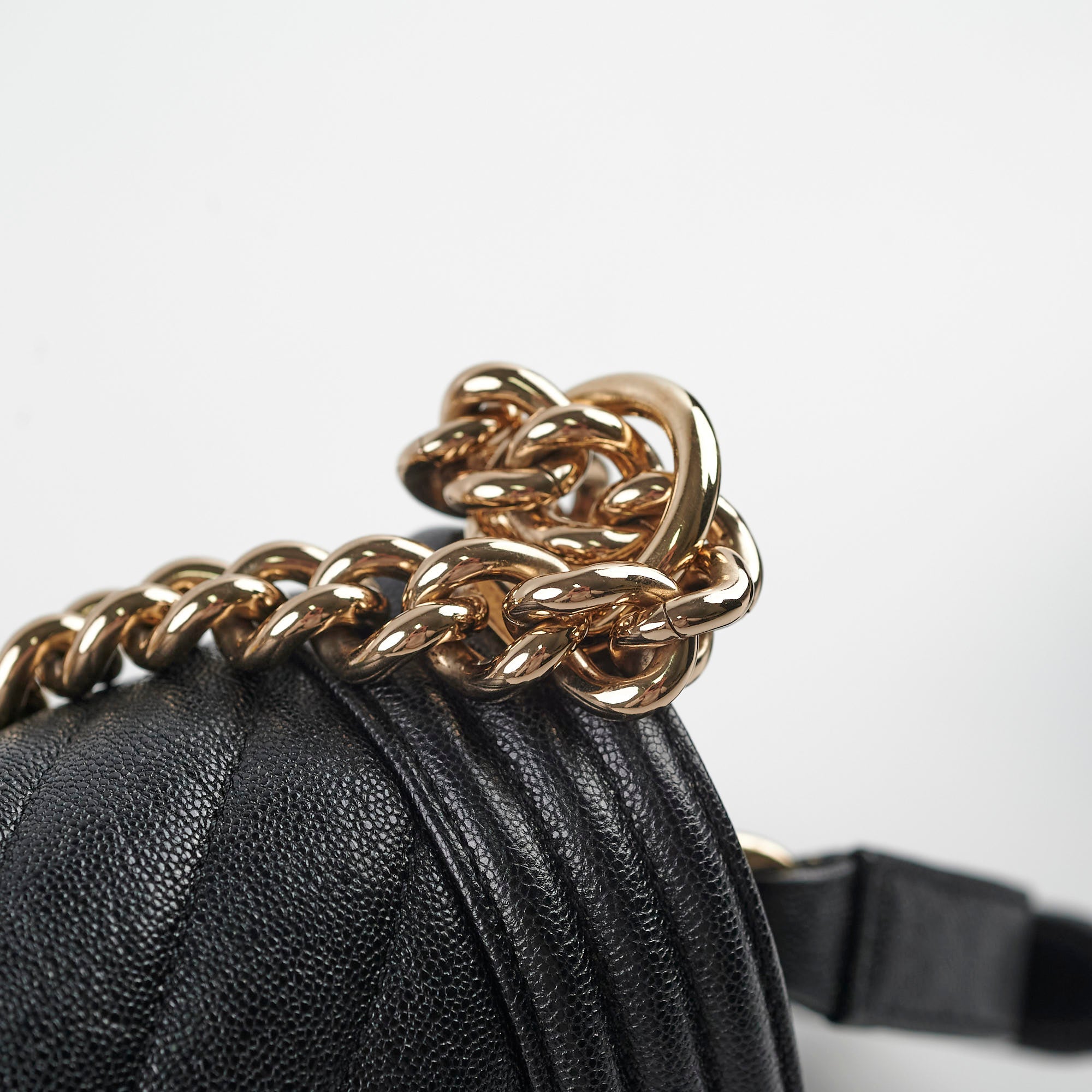 Chanel Boy Medium Flap Bag in Black Chevron Caviar Leather - Perfect for Evening Events & Luxury Fashion Accessories