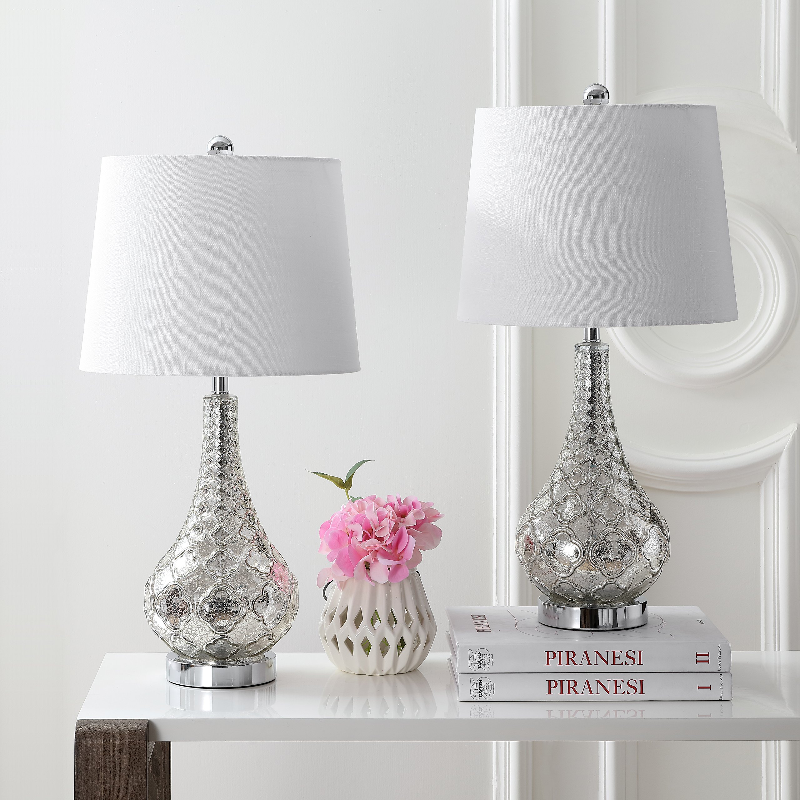 Jonathan Y JYL1077A-SET2 Set of 2 Modern LED Table Lamps - 25.5