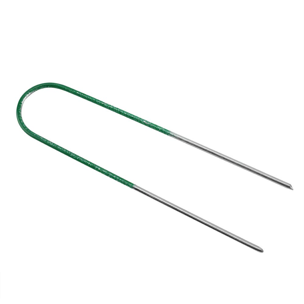 Durable Ground Stakes for Artificial Grass - Heavy Duty Reusable Lawn & Garden Pins - Easy to Install for Secure Landscaping - Perfect for Securing Turf, Outdoor Rugs & Decorative Fencing