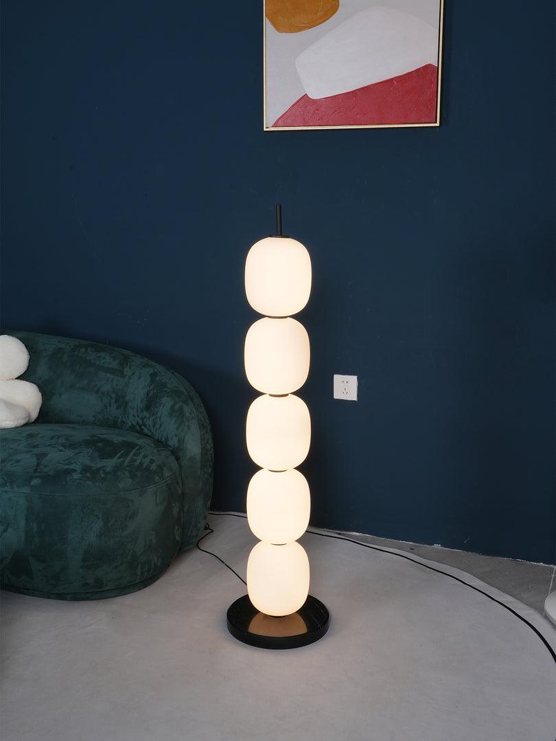 Sweet Hawthorn Candy-Inspired Modern Floor Lamp for Living Room, Bedroom, or Office - Warm Ambient Lighting Decor