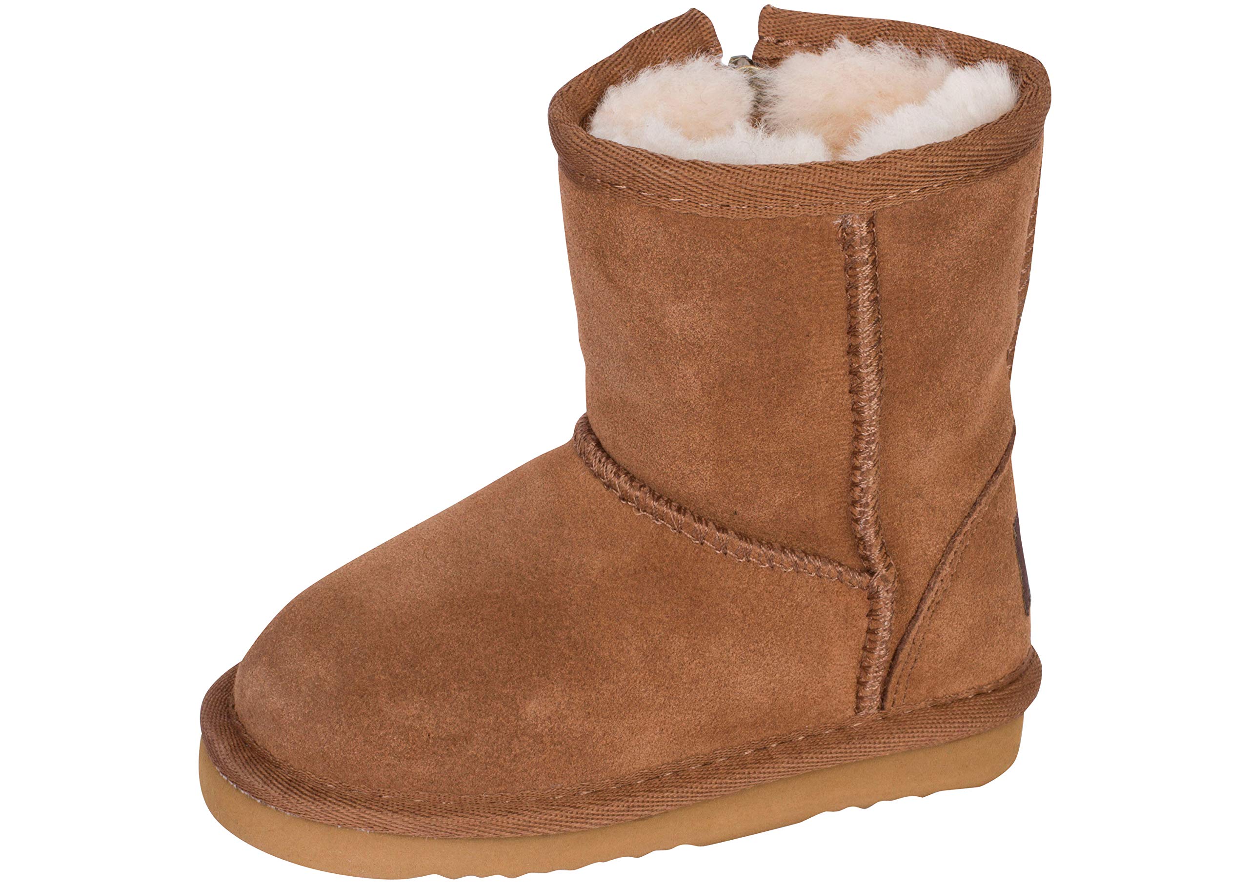 Kemi Kid's Classic Bella Short Winter Boots - Waterproof Snow Boots for Girls, Non-Slip Warm Shoes for Toddler/Little Kid/Big Kid - Perfect for Snow Play, Winter Hiking & School Days