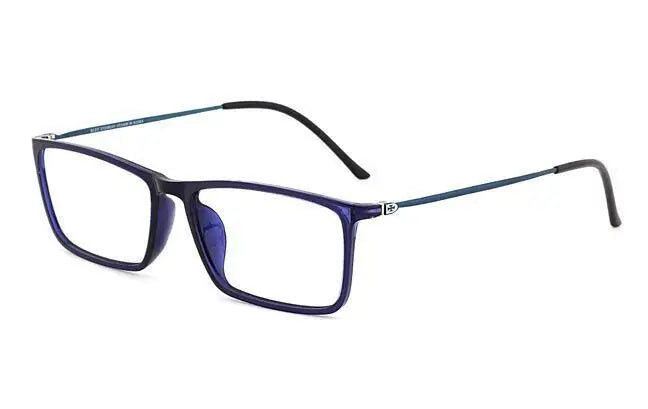 Brightzone Women's Full Rim Square Ultem Titanium Eyeglasses - Lightweight & Durable Frame for Work, Reading & Everyday Use - Style 71368